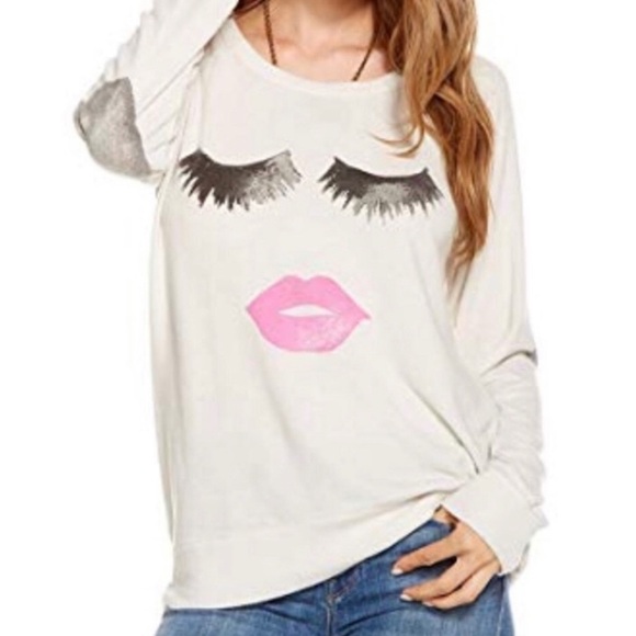 🎉HP🎉 Chaser Lash Love Long Sleeve Sweatshirt - Picture 1 of 5